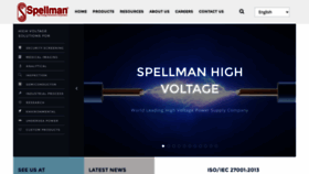 What Spellmanhv.com website looked like in 2023 (1 year ago)