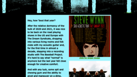 What Stevewynn.net website looked like in 2023 (1 year ago)