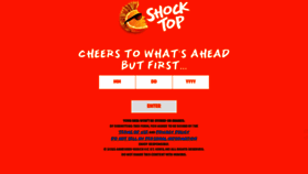 What Shocktopbeer.com website looked like in 2023 (1 year ago)