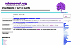 What Schema-root.org website looked like in 2023 (1 year ago)