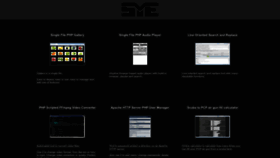 What Sye.dk website looked like in 2023 (2 years ago)