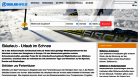 What Skiurlaub-infos.de website looked like in 2023 (1 year ago)