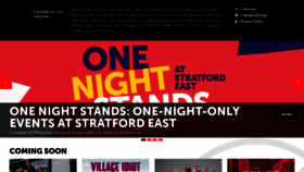What Stratfordeast.com website looked like in 2023 (1 year ago)