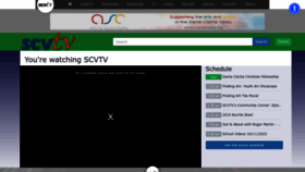What Scvtv.com website looked like in 2023 (1 year ago)