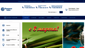 What Sevchern.ru website looked like in 2023 (1 year ago)