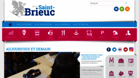 What Saint-brieuc.fr website looked like in 2023 (1 year ago)