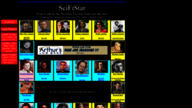 What Scifistar.com website looked like in 2023 (1 year ago)