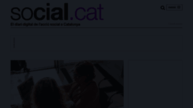 What Social.cat website looked like in 2023 (1 year ago)