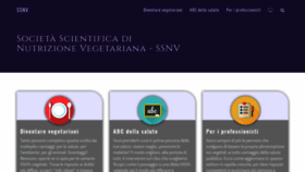 What Scienzavegetariana.it website looked like in 2023 (3 years ago)