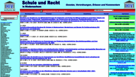 What Schure.de website looked like in 2023 (1 year ago)
