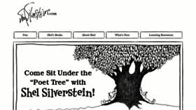 What Shelsilverstein.com website looked like in 2023 (1 year ago)