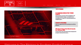 What Southern-football-league.co.uk website looked like in 2023 (1 year ago)