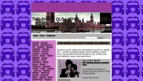 What Shadyoldlady.com website looked like in 2023 (1 year ago)