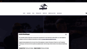 What Sailfish.com website looked like in 2023 (1 year ago)