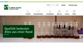 What Schwabe.de website looked like in 2023 (1 year ago)