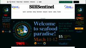 What Sun-sentinel.com website looked like in 2023 (1 year ago)