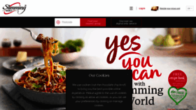 What Slimmingworld.co.uk website looked like in 2023 (1 year ago)