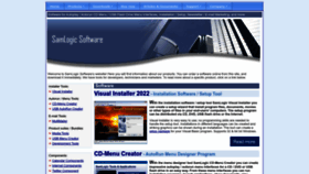 What Samlogic.net website looked like in 2023 (2 years ago)