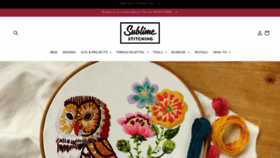 What Sublimestitching.com website looked like in 2023 (1 year ago)