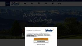 What Scheidegg.de website looked like in 2023 (1 year ago)