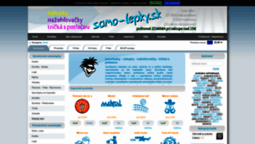 What Samo-lepky.sk website looked like in 2023 (1 year ago)
