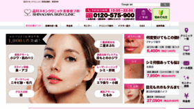 What Shinagawa-skin.com website looked like in 2023 (2 years ago)