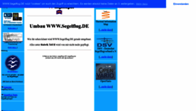 What Segelflug.de website looked like in 2023 (1 year ago)