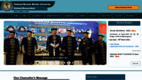 What Sbbusba.edu.pk website looked like in 2023 (1 year ago)