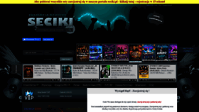 What Seciki.pl website looked like in 2023 (2 years ago)