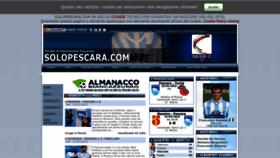 What Solopescara.com website looked like in 2023 (1 year ago)