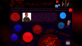 What Salsamachine.co.uk website looked like in 2023 (1 year ago)