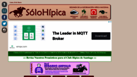 What Solohipica.cl website looked like in 2023 (1 year ago)