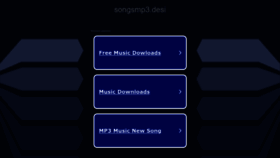 What Songsmp3.desi website looked like in 2023 (1 year ago)