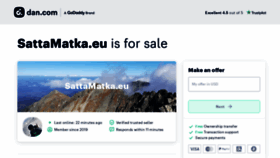What Sattamatka.eu website looked like in 2023 (1 year ago)