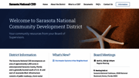 What Sarasotanationalcdd.com website looked like in 2023 (1 year ago)