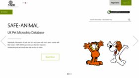 What Safe-animal.eu website looked like in 2023 (1 year ago)