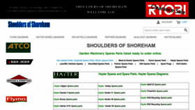 What Shouldersofshoreham.co.uk website looked like in 2023 (1 year ago)