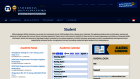 What Siadin.dinus.ac.id website looked like in 2023 (1 year ago)