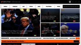 What Sputnikglobe.com website looked like in 2023 (1 year ago)
