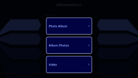 What Starsessions.in website looked like in 2023 (3 years ago)