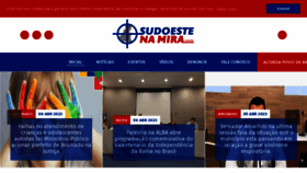 What Sudoestenamira.com.br website looked like in 2023 (1 year ago)