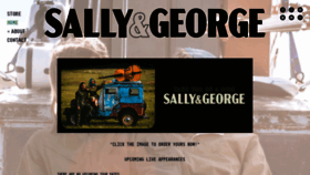 What Sallyandgeorge.com website looked like in 2023 (1 year ago)