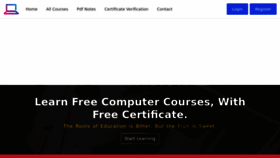 What Stpcomputereducation.com website looked like in 2023 (1 year ago)