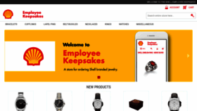 What Shellkeepsakes.com website looked like in 2023 (1 year ago)