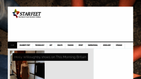 What Starfeet.com website looked like in 2023 (1 year ago)