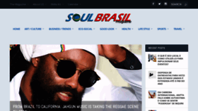 What Soulbrasil.com website looked like in 2023 (1 year ago)