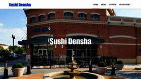 What Sushidensha.com website looked like in 2023 (1 year ago)