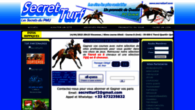 What Secretturf.com website looked like in 2023 (1 year ago)