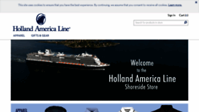 What Shophollandamerica.com website looked like in 2023 (1 year ago)
