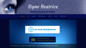 What Signebeatrice.com website looked like in 2023 (1 year ago)